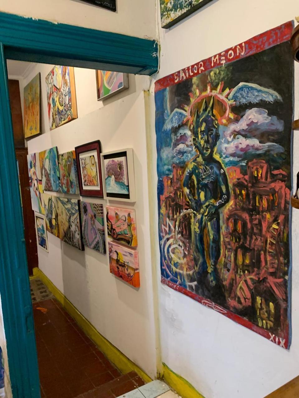 Art Hostel Casa Chaman Valparaíso Buitenkant foto